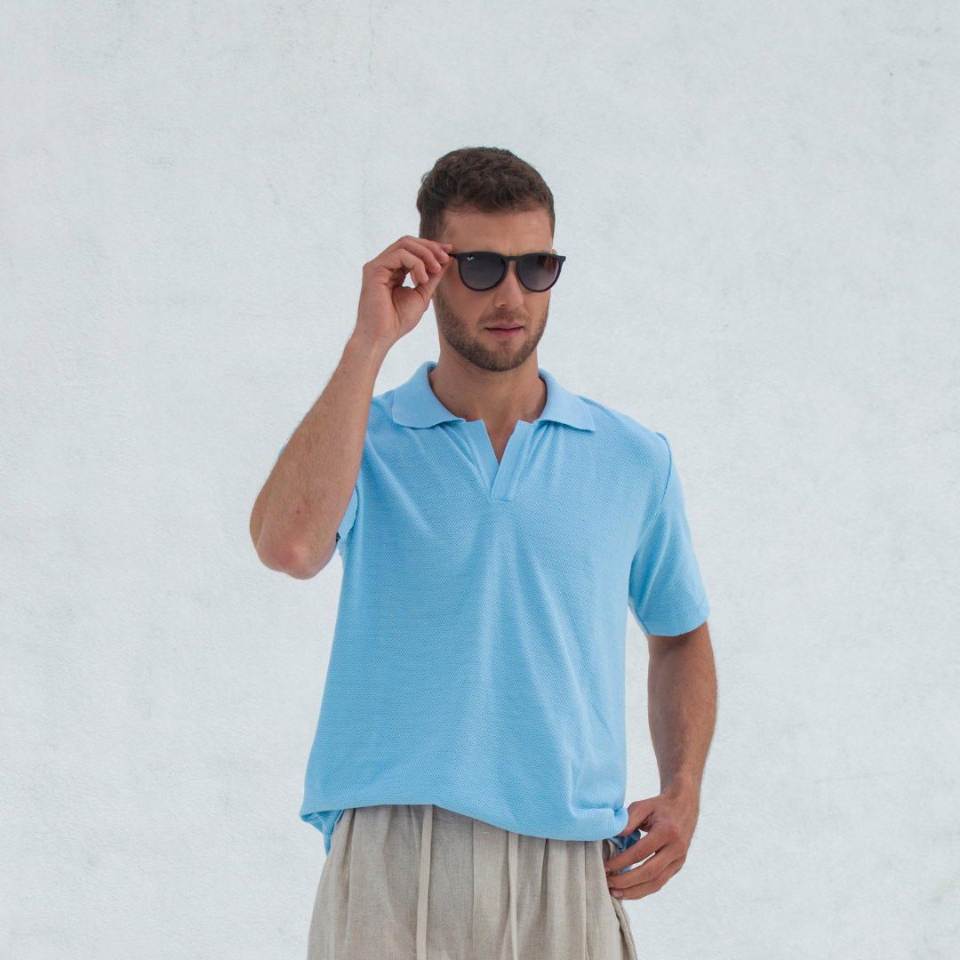 Polo Azul Claro