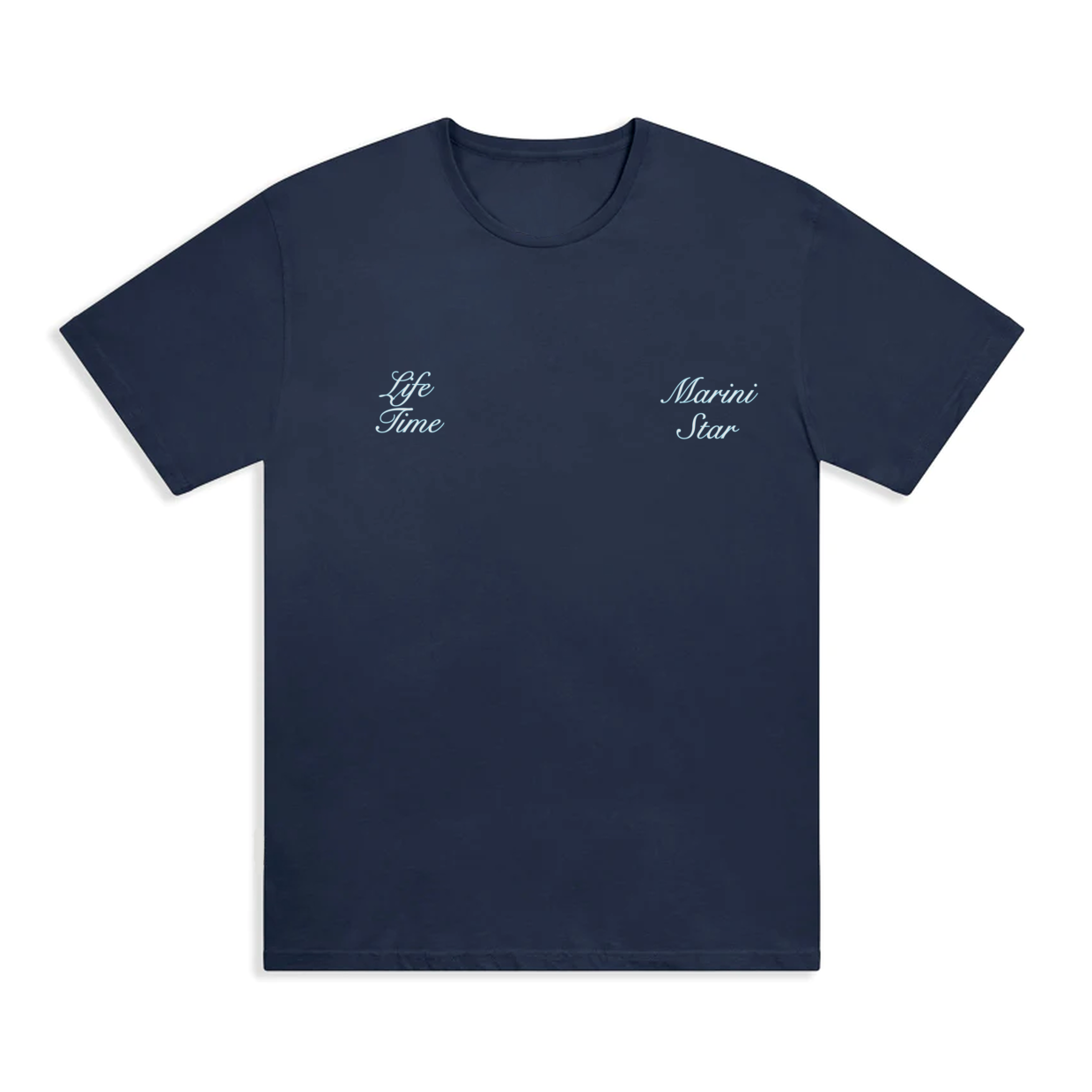 Clock Life Time Blue Shirt