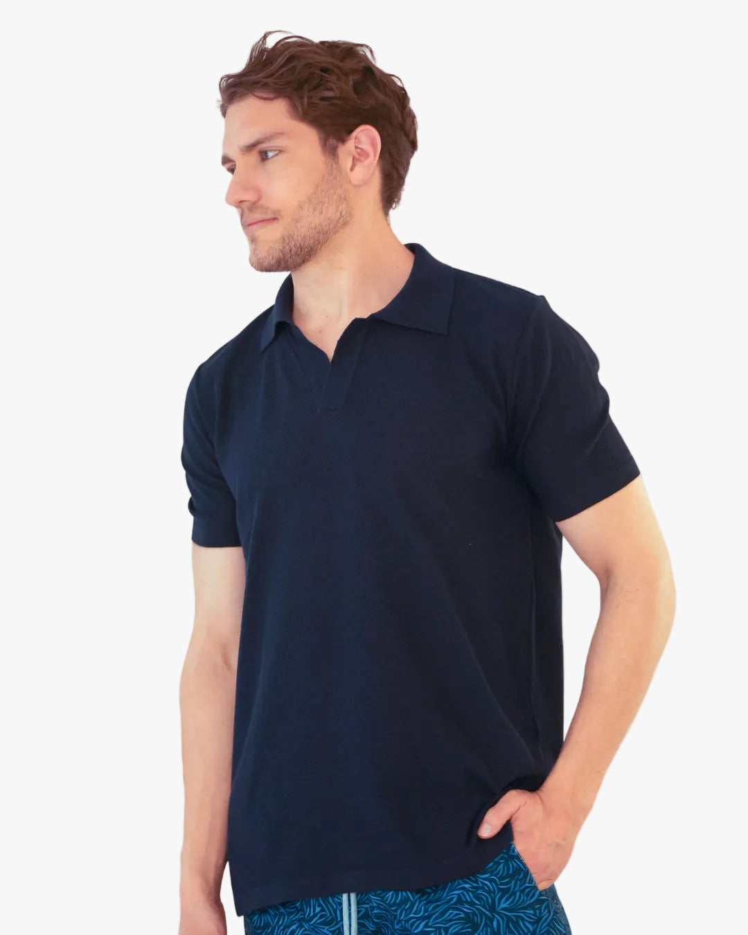 Polo Azul Oscuro