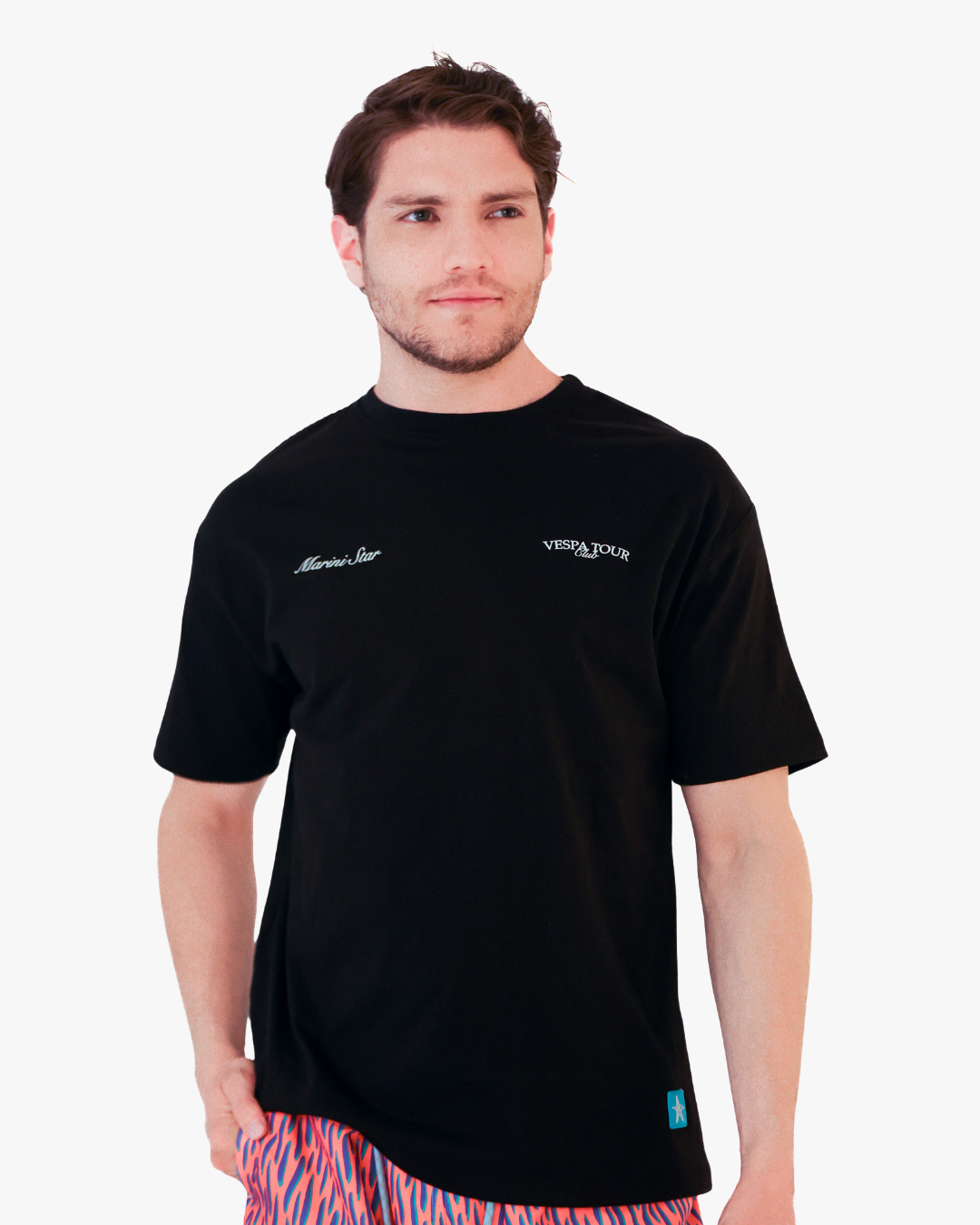 Vespa Tour Balck Shirt