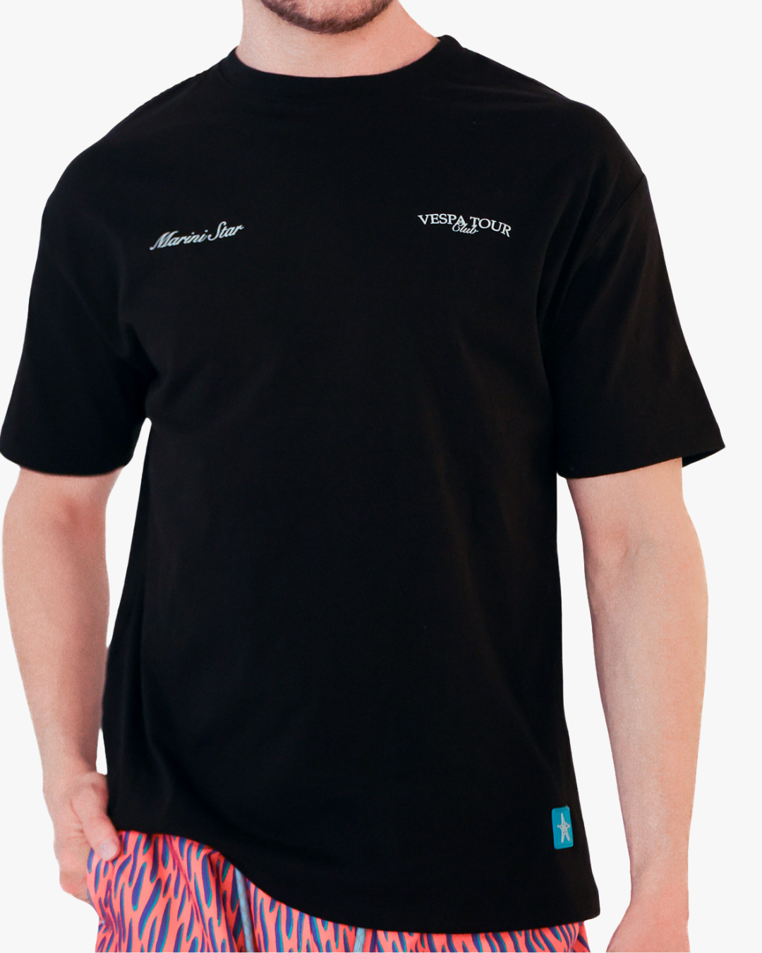 Vespa Tour Balck Shirt