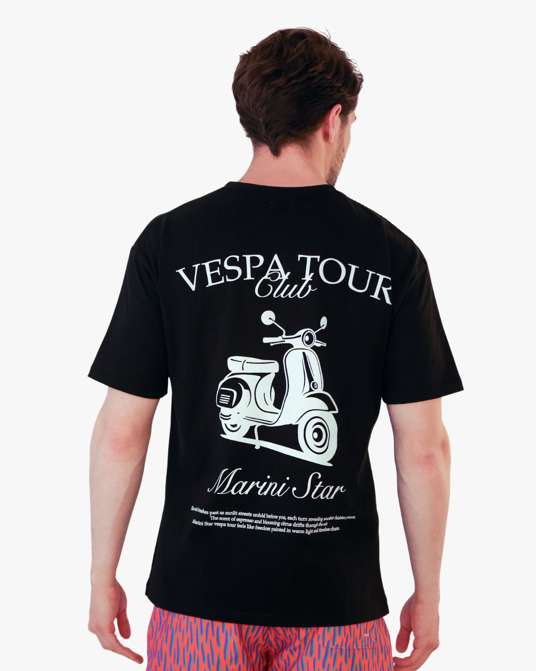 Vespa Tour Balck Shirt