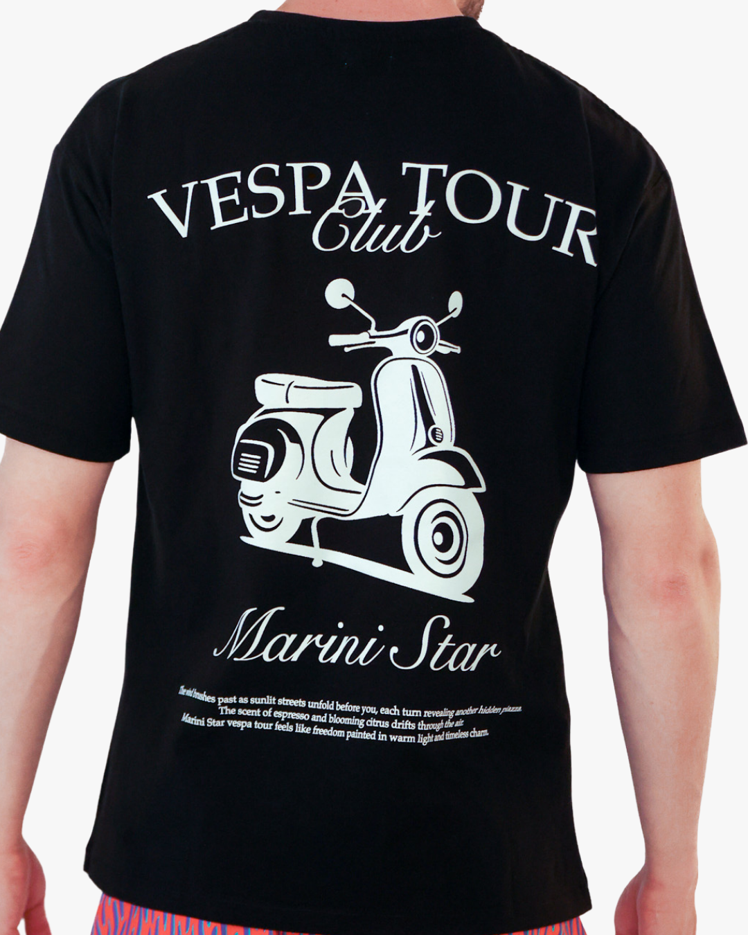 Vespa Tour Balck Shirt