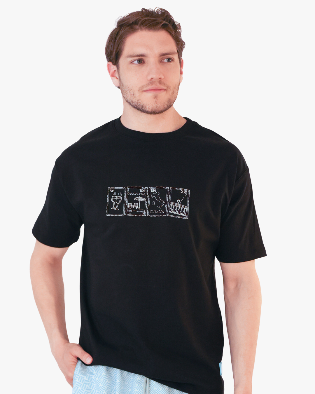 Bordada Italy Black Shirt