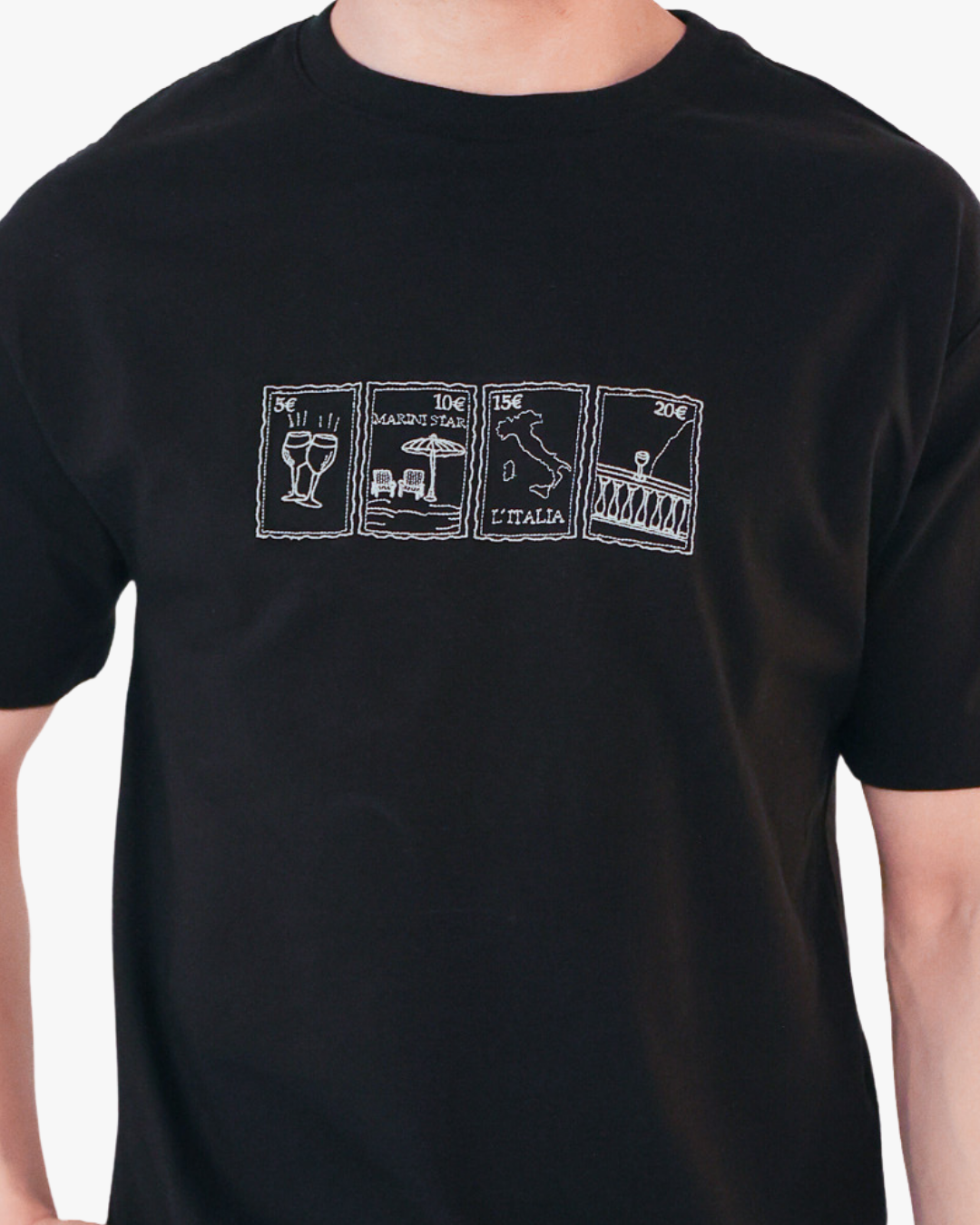 Bordada Italy Black Shirt