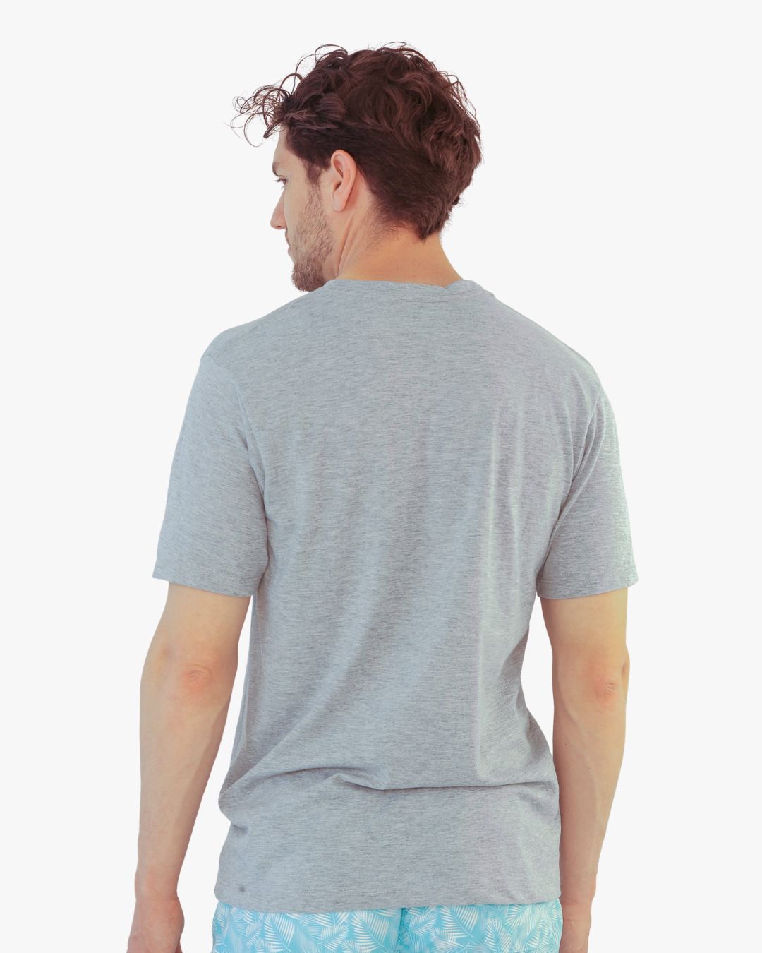 Camiseta Bordada Gris