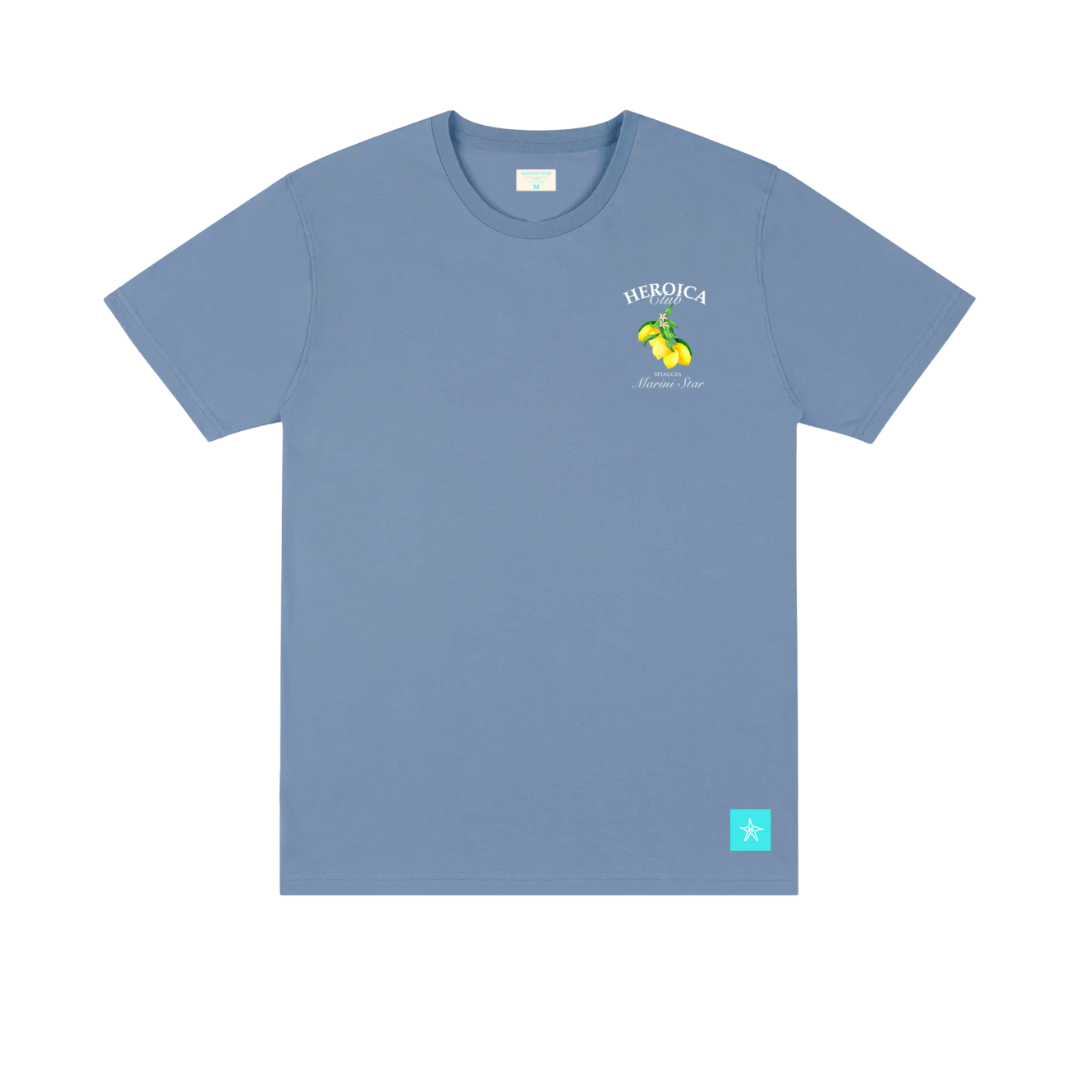 Lemon Baby Blue Shirt