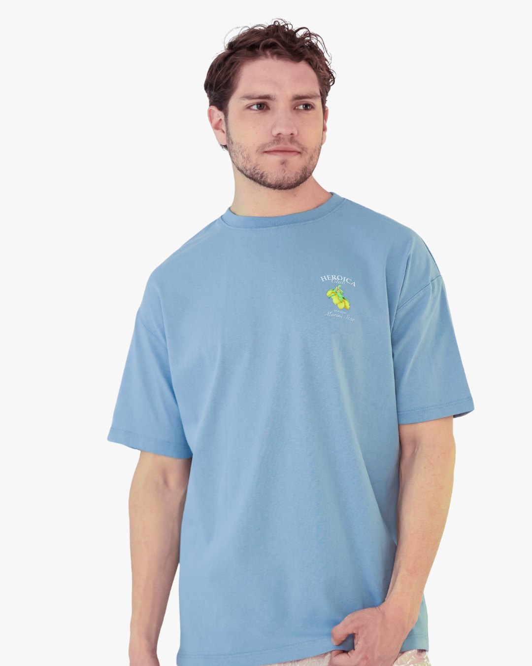 Lemon Baby Blue Shirt