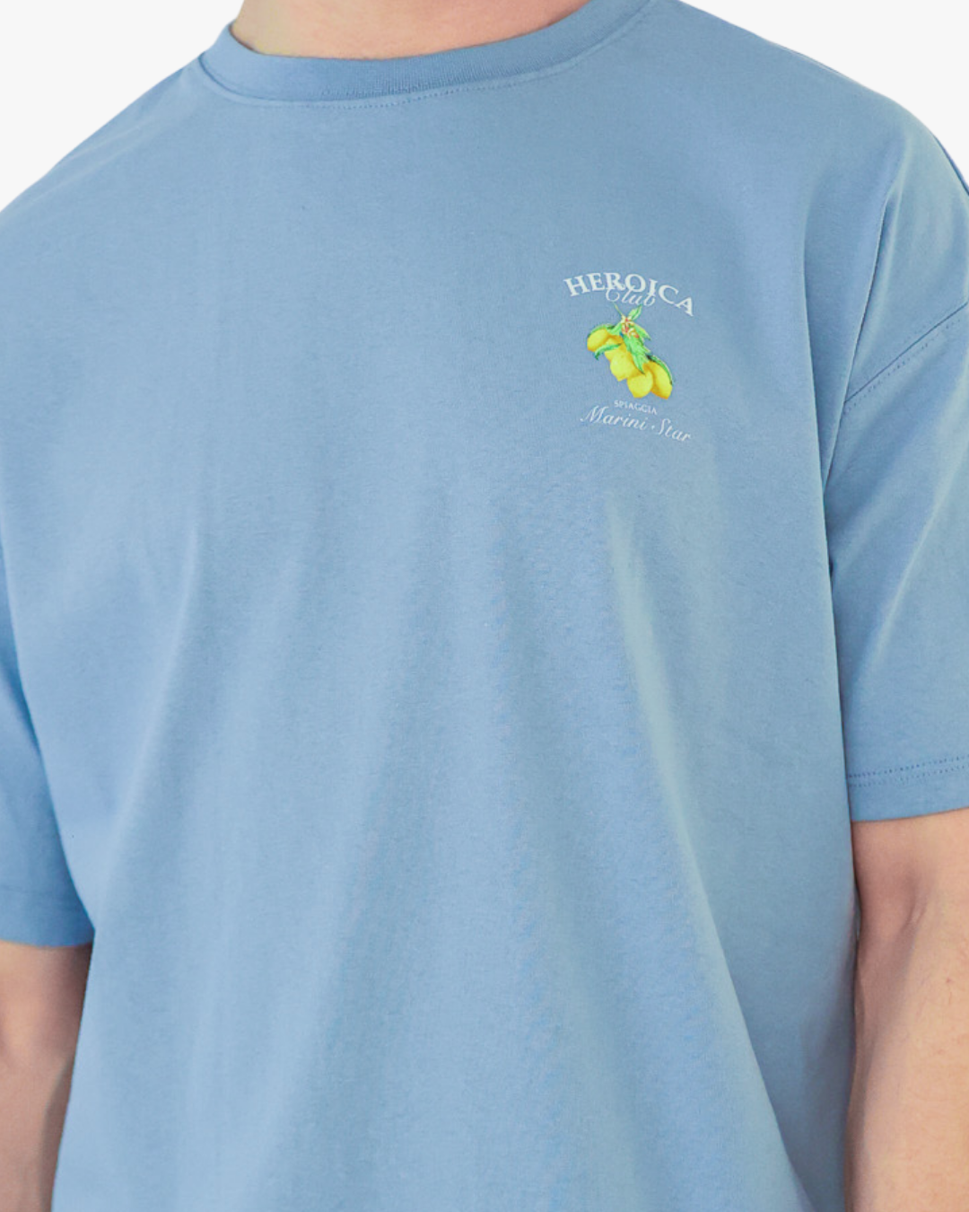 Lemon Baby Blue Shirt