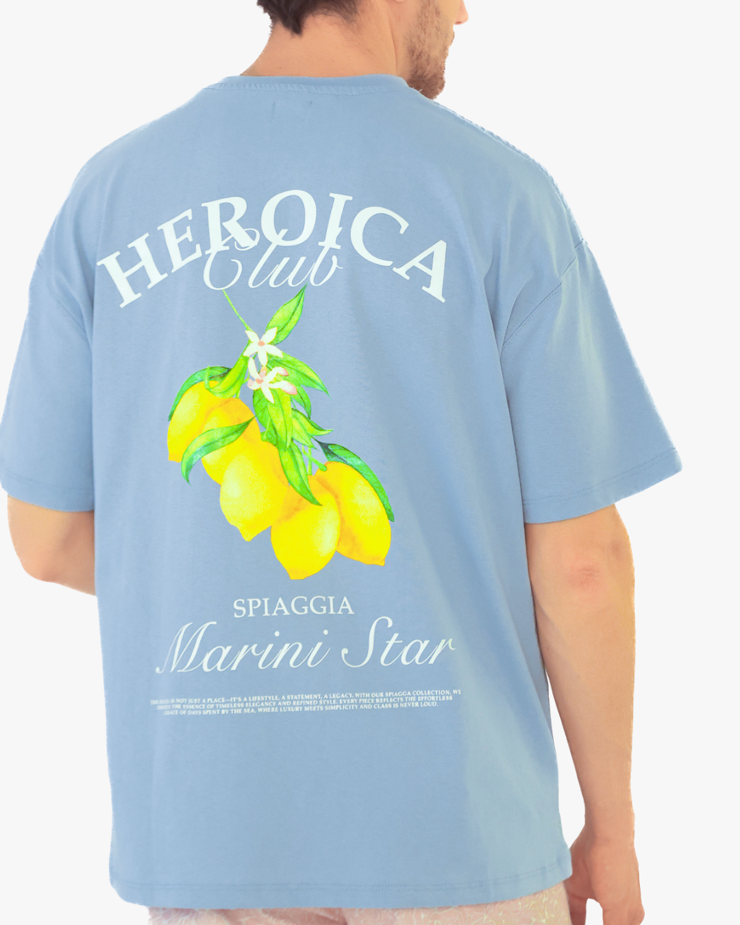 Lemon Baby Blue Shirt