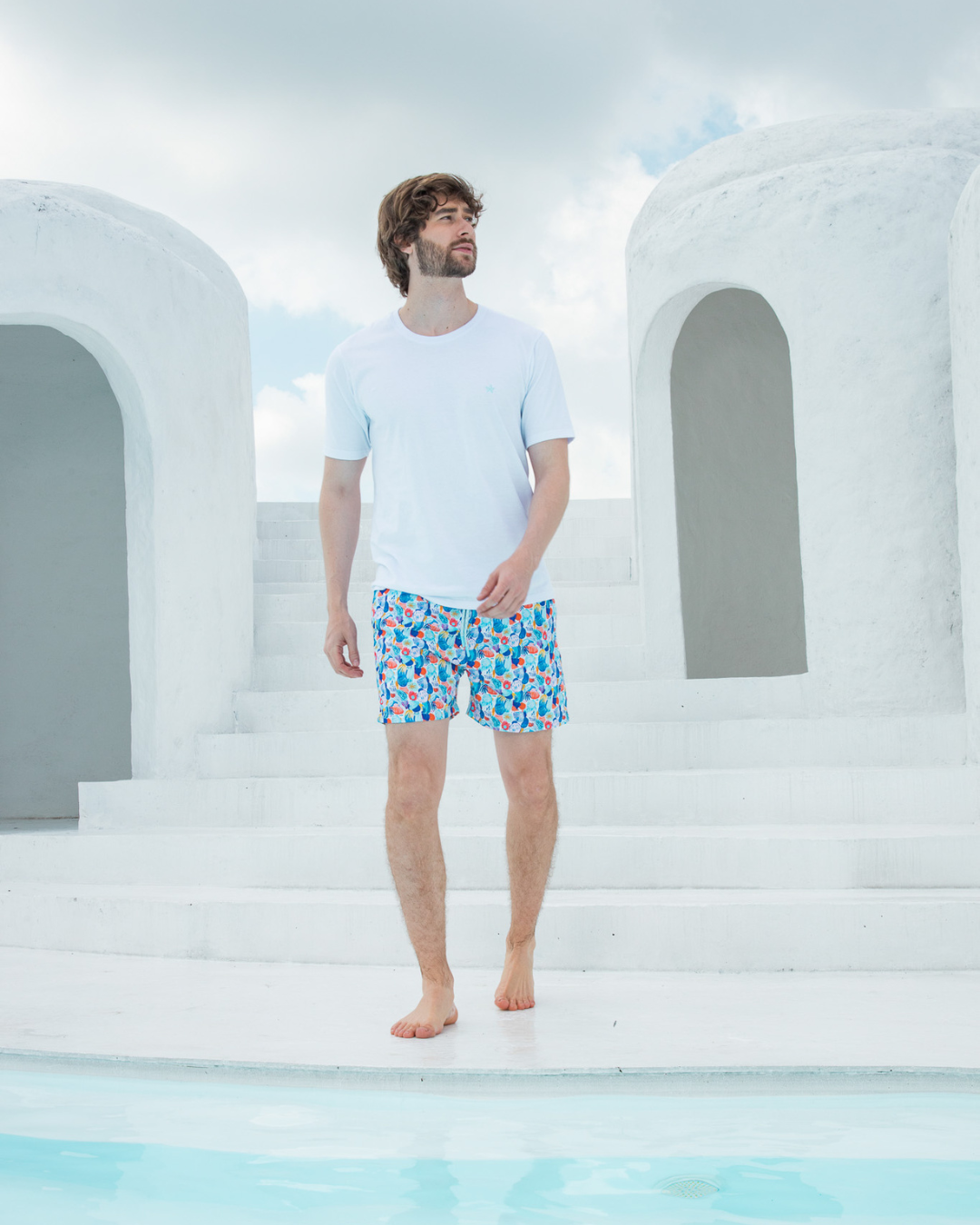 Pantaloneta de baño BLUJELLY