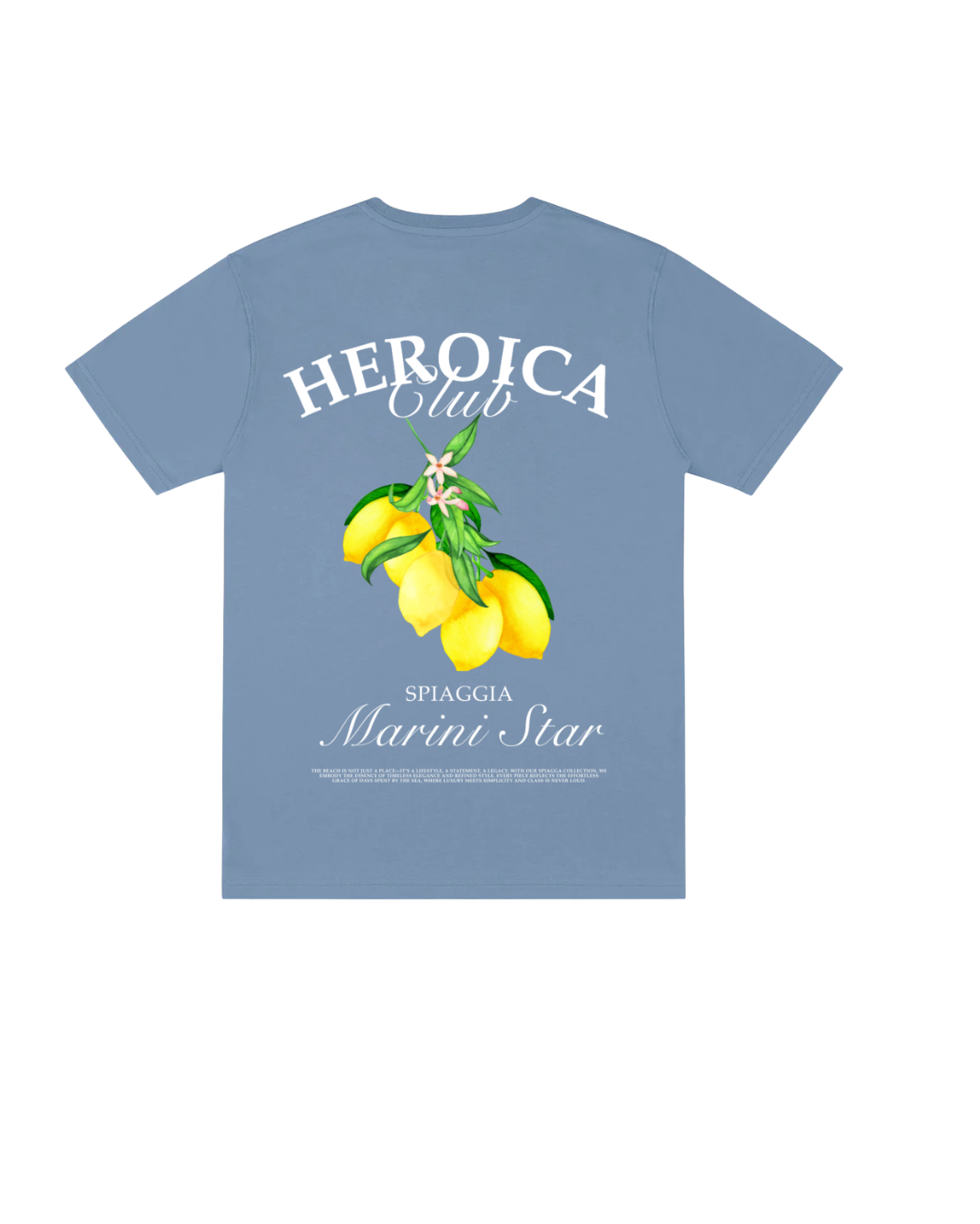 Lemon Baby Blue Shirt