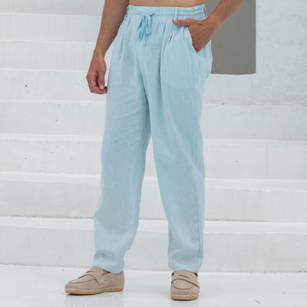 Pantalón Verano Azul Claro
