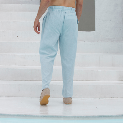 Pantalón Verano Azul Claro