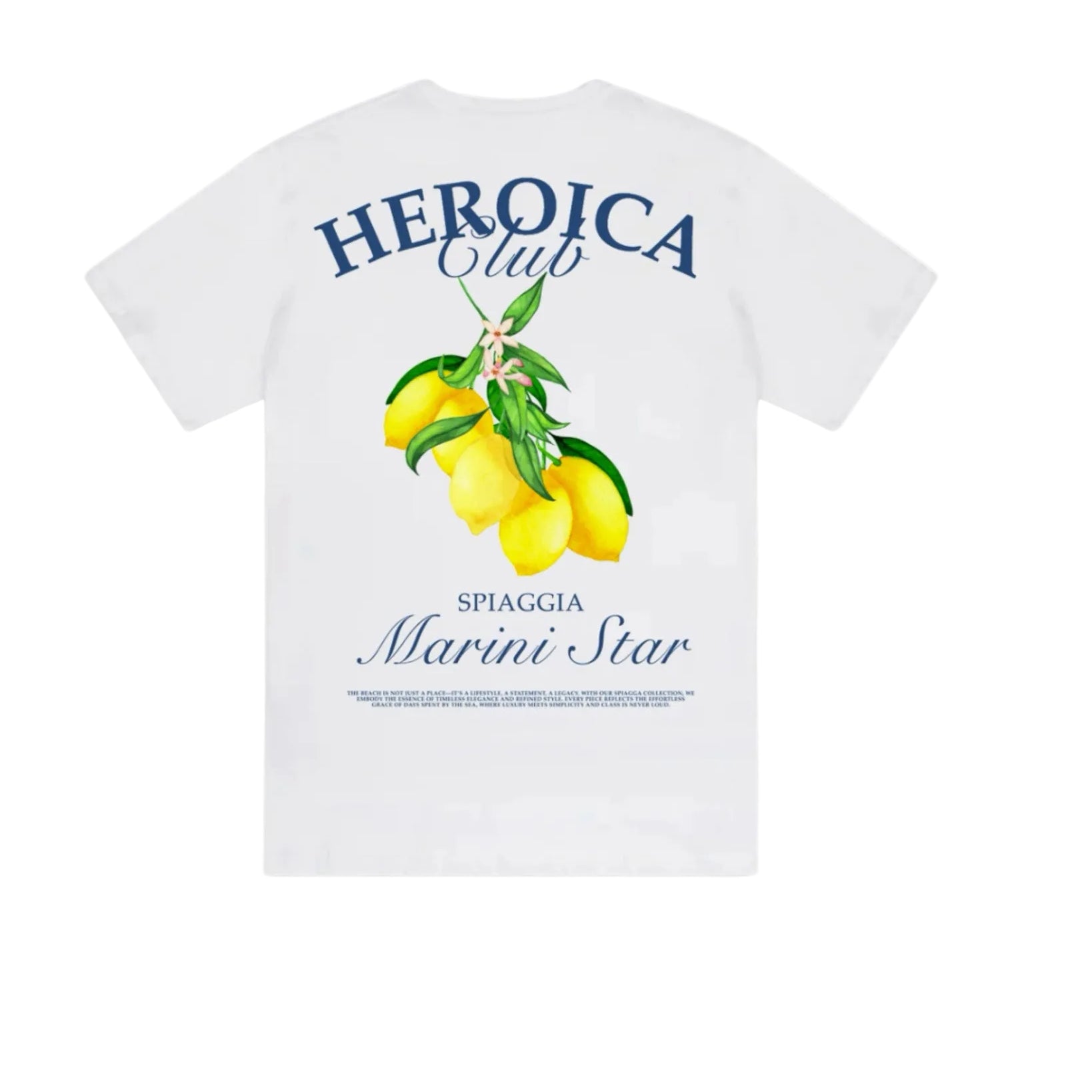 Lemon White Shirt