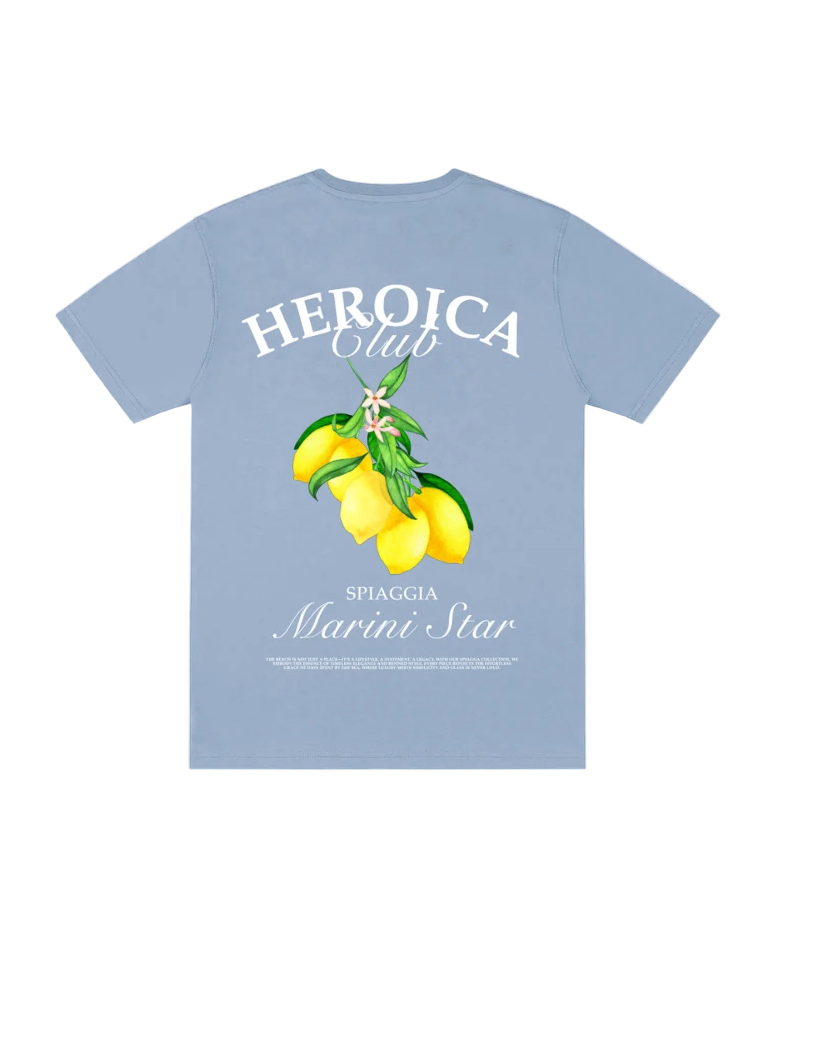 Lemon Baby Blue Shirt