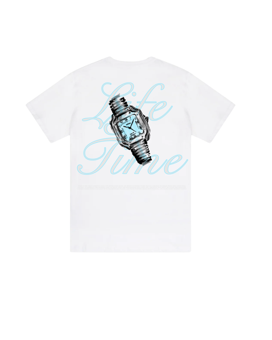 Clock Life Time White Shirt