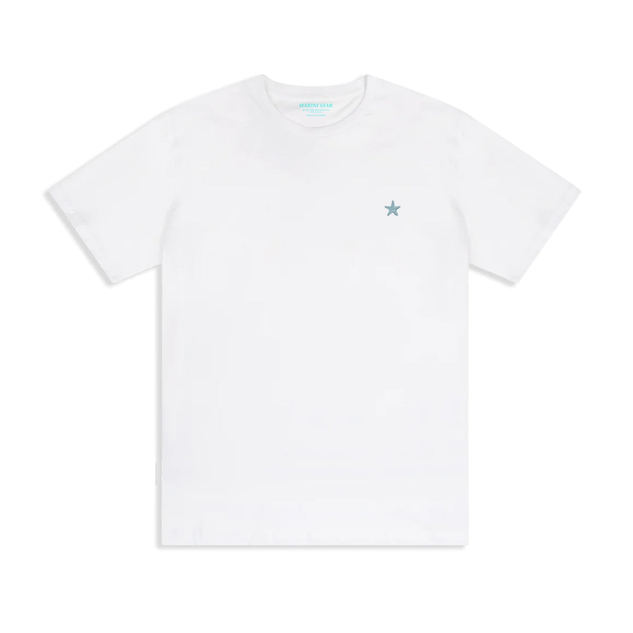 Camiseta Bordada Blanca Niños