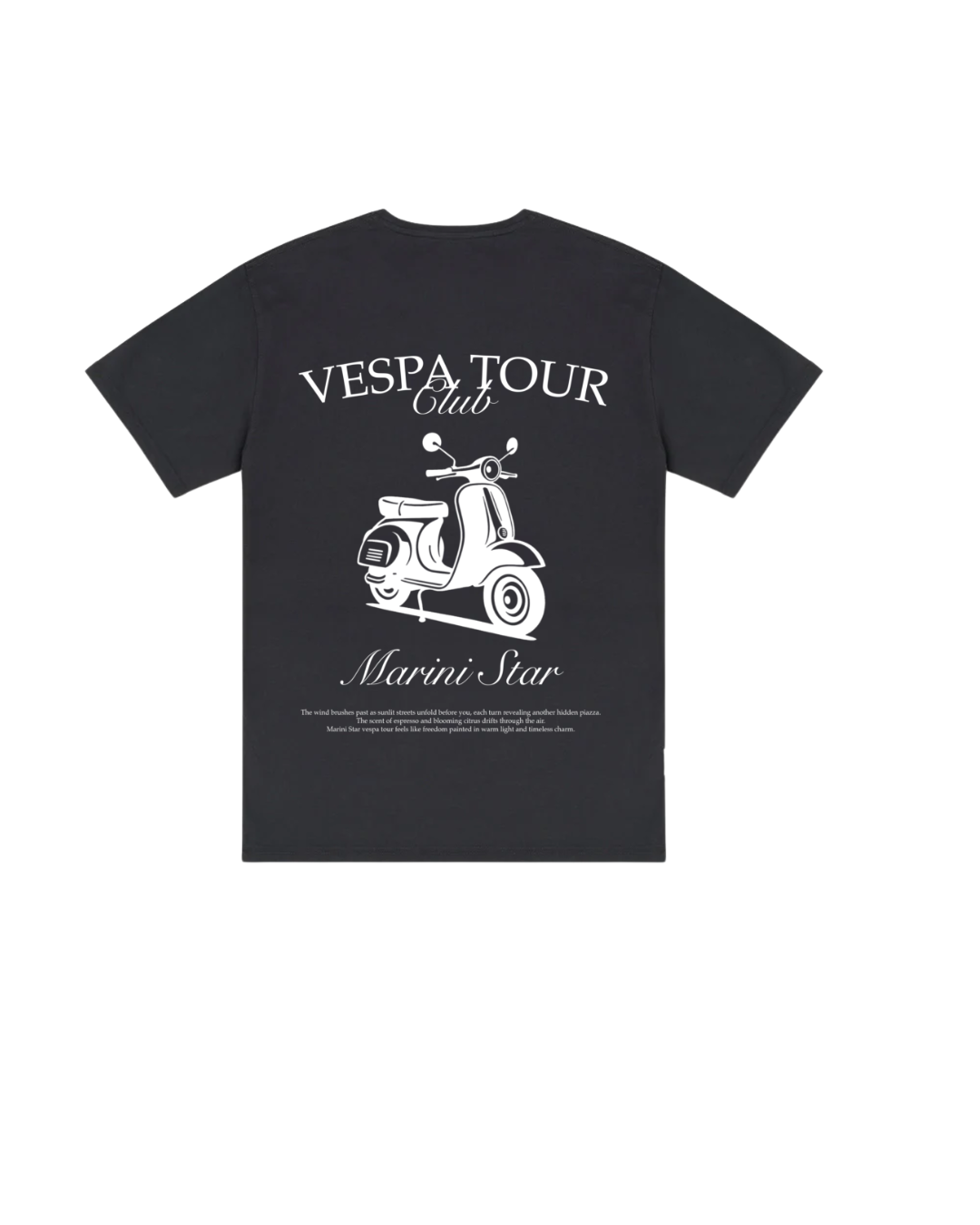 Vespa Tour Balck Shirt
