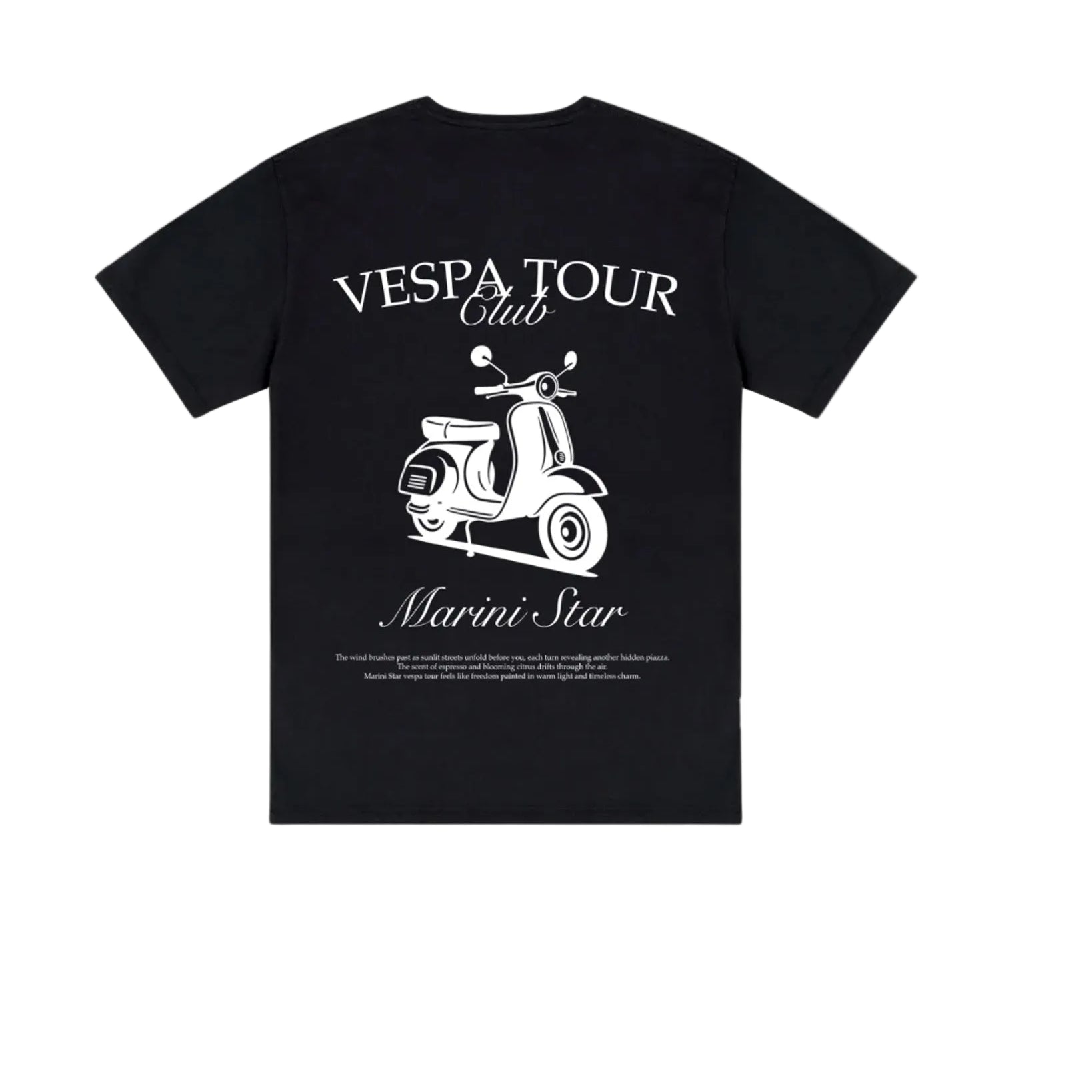 Vespa Tour Balck Shirt