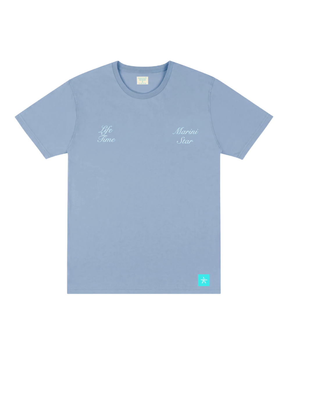 Clock Life Time Baby Blue Shirt