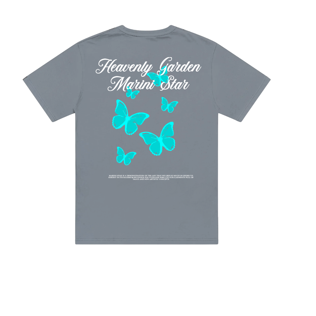Butterflies Gray Shirt