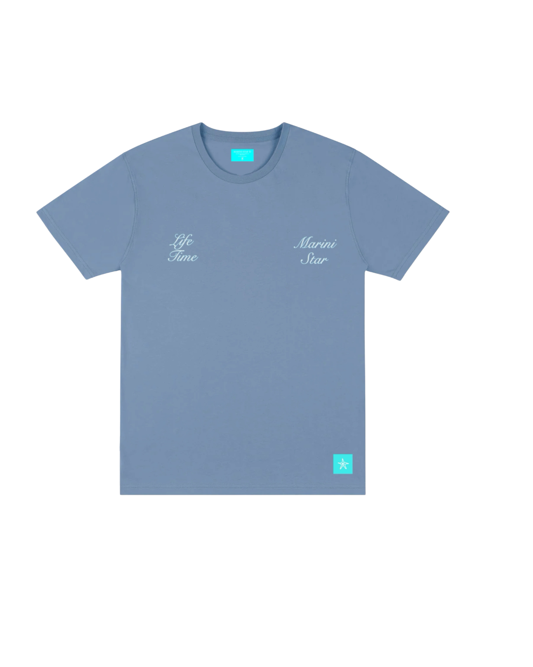 Clock Life Time Baby Blue Shirt