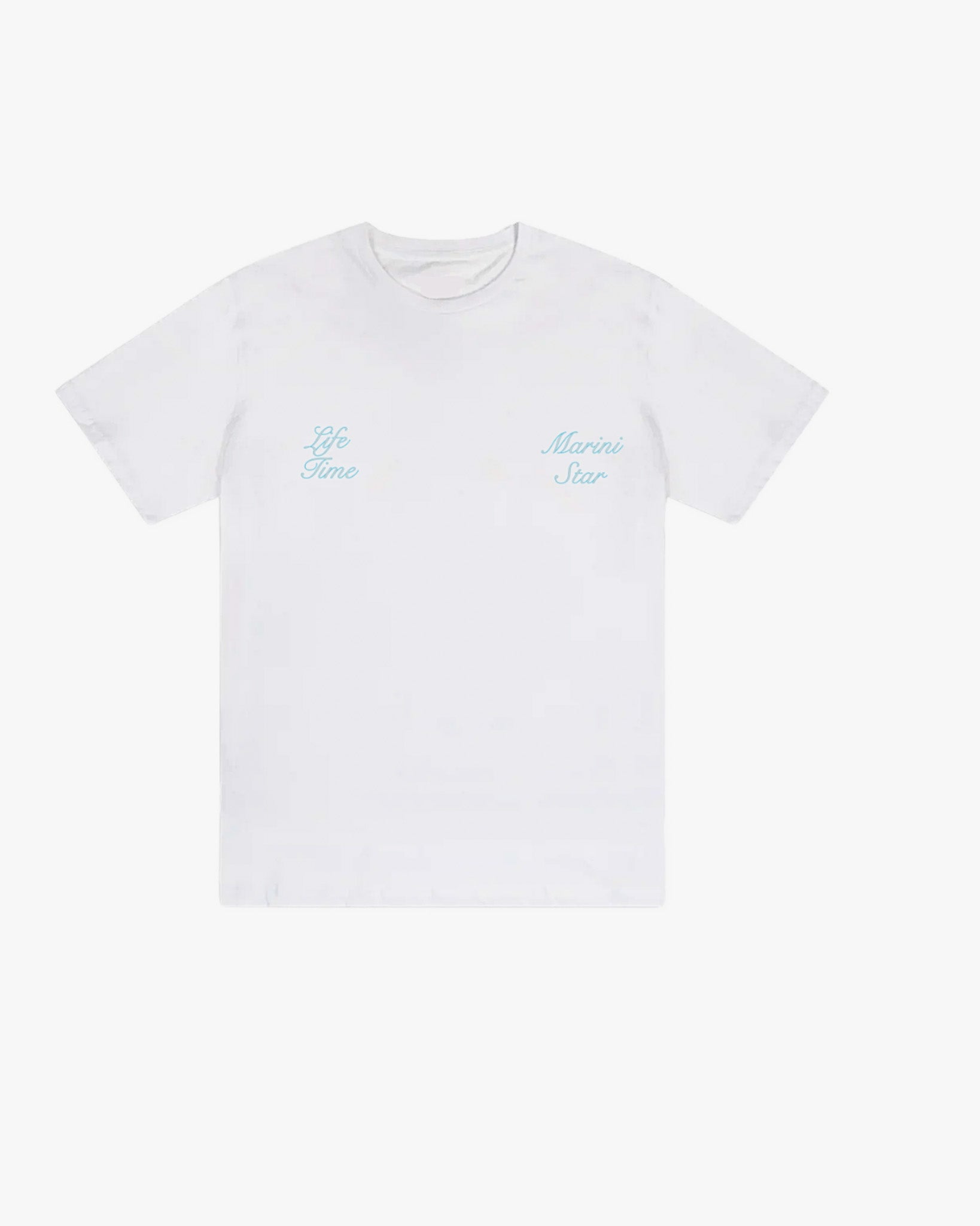 Clock Life Time White Shirt