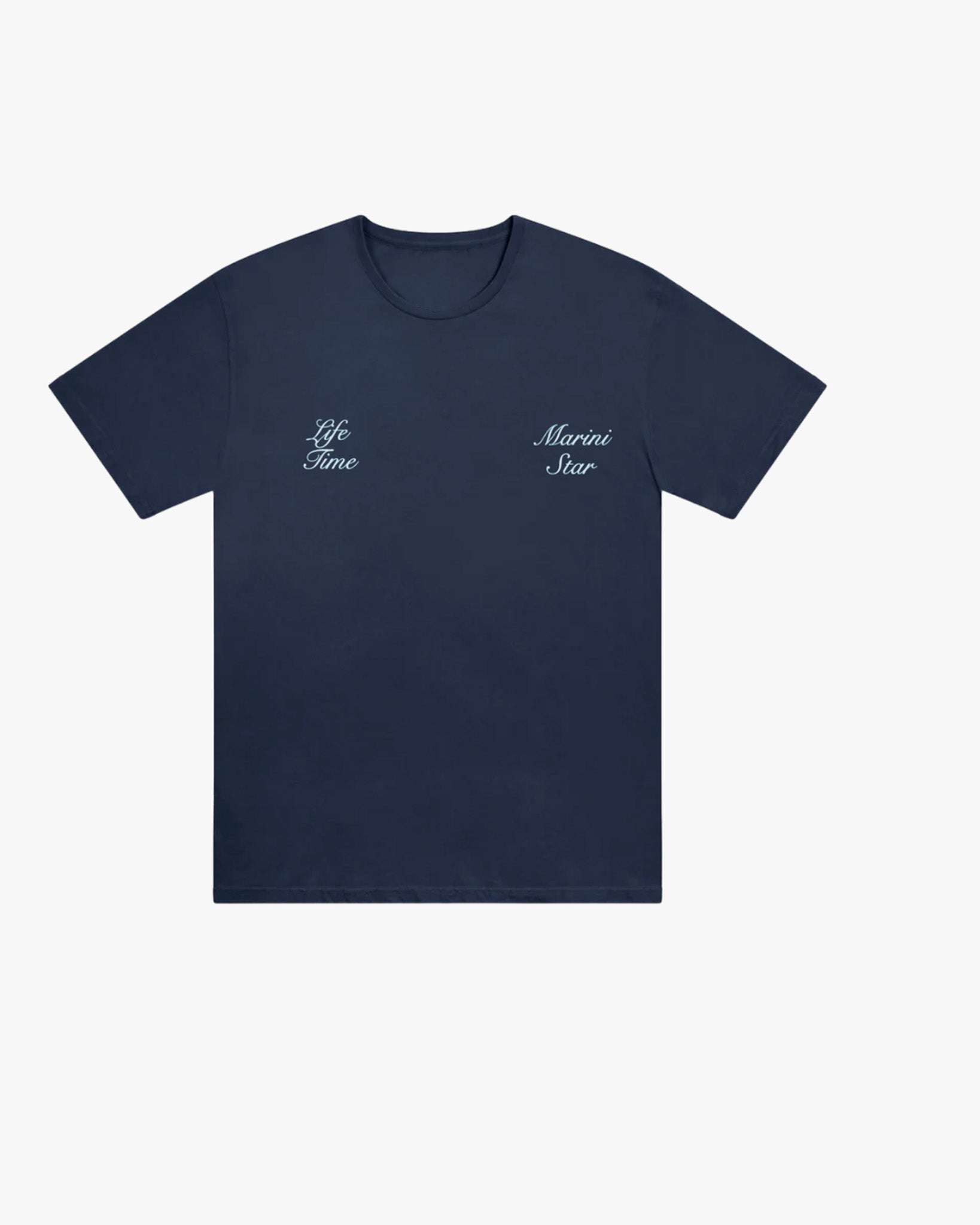 Clock Life Time Blue Shirt