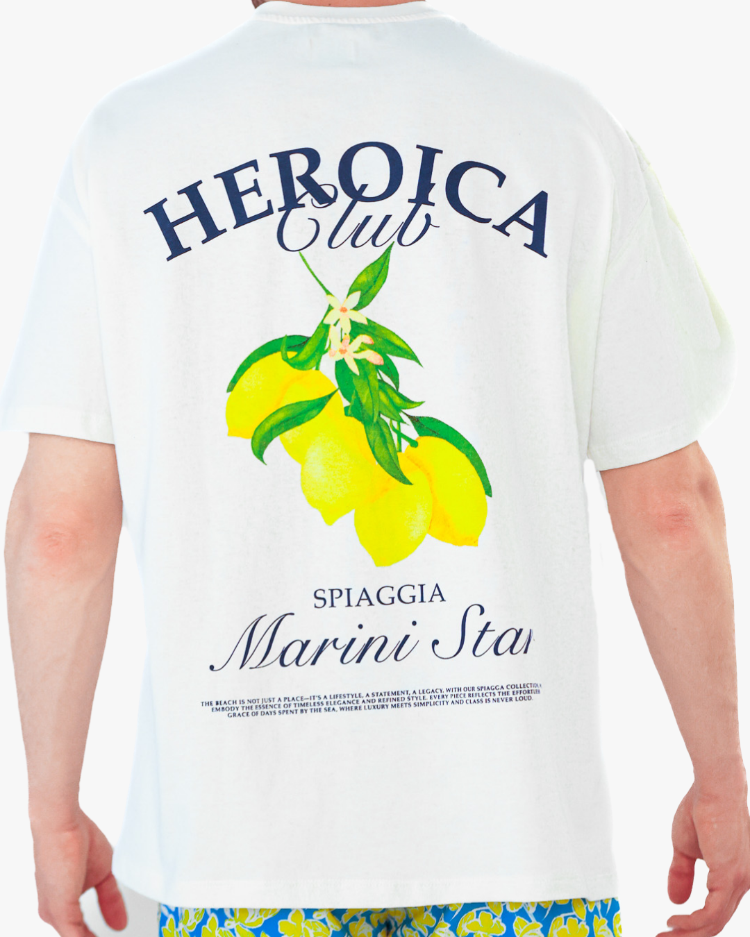 Lemon White Shirt