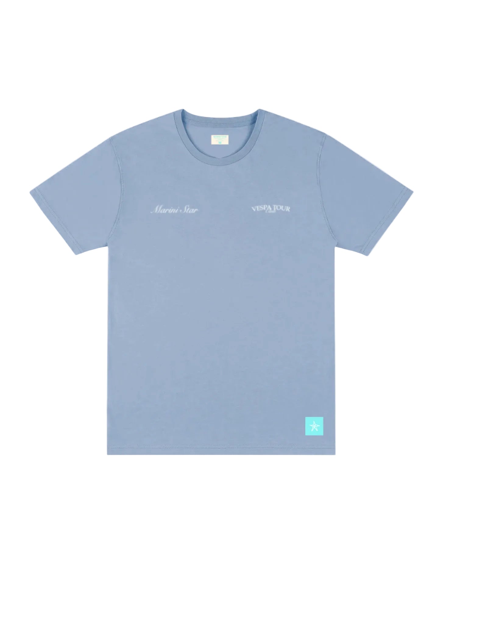 Vespa Tour Baby Blue Shirt