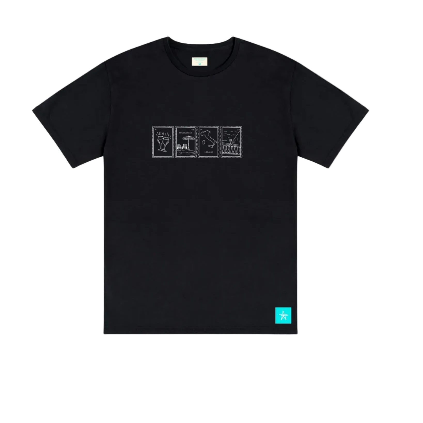 Bordada Italy Black Shirt