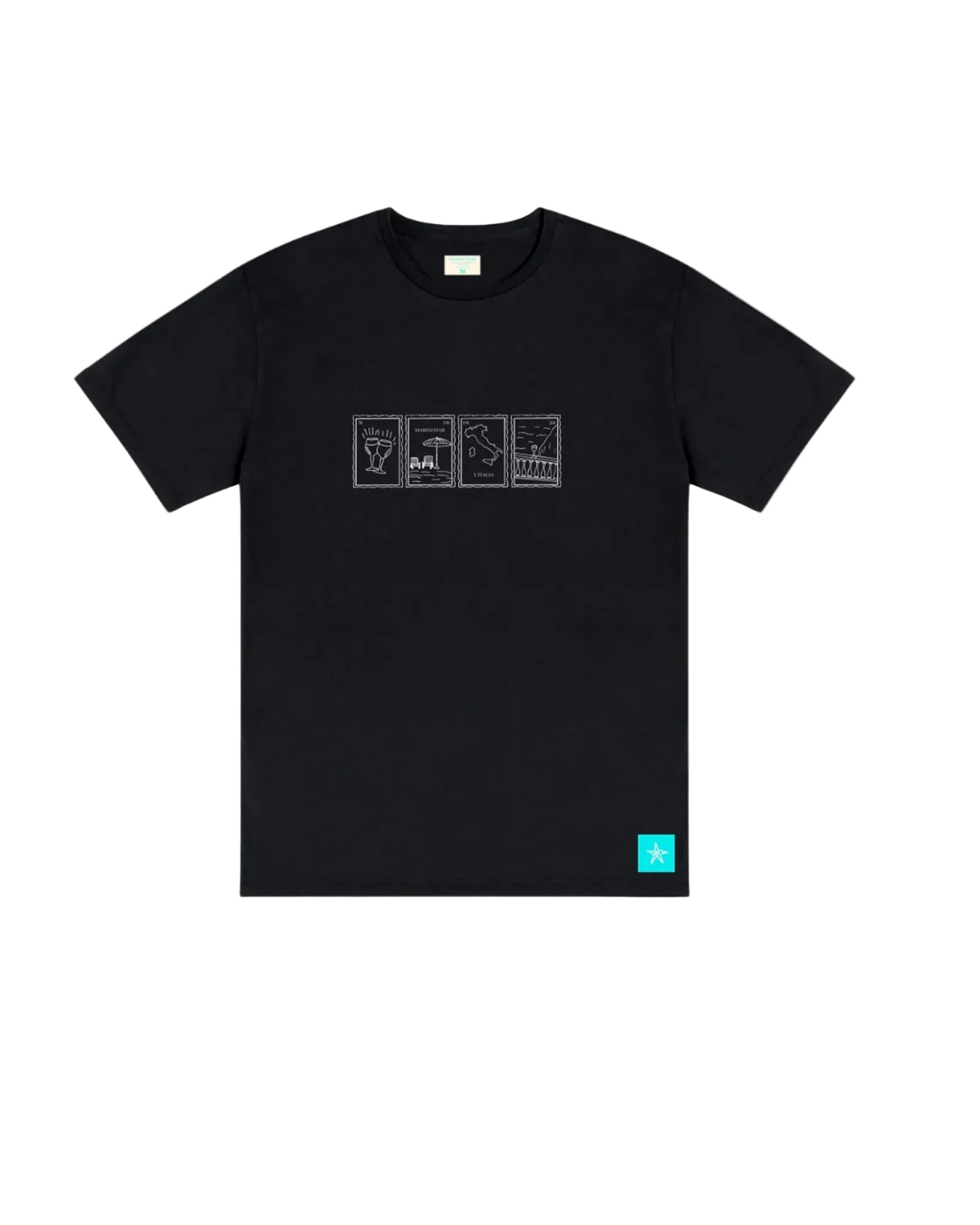 Bordada Italy Black Shirt