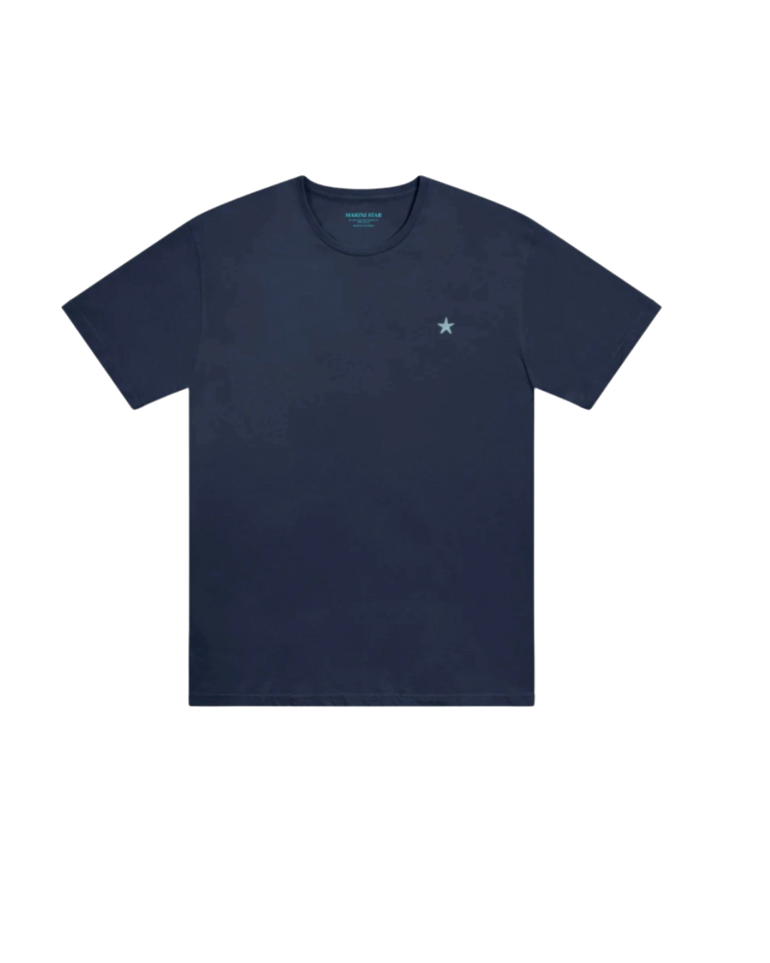 Camiseta Bordada Azul Oscura