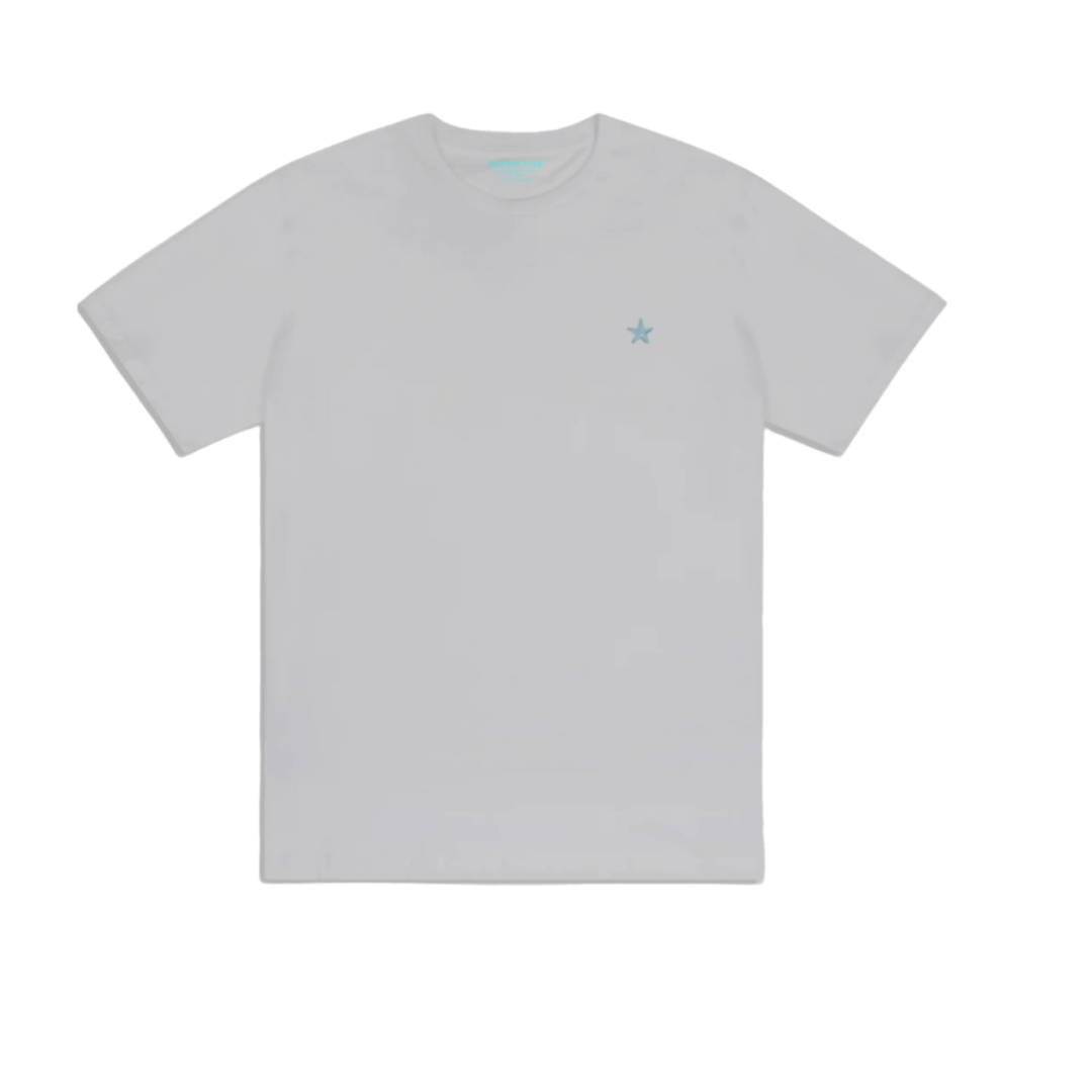 Camiseta Bordada Gris