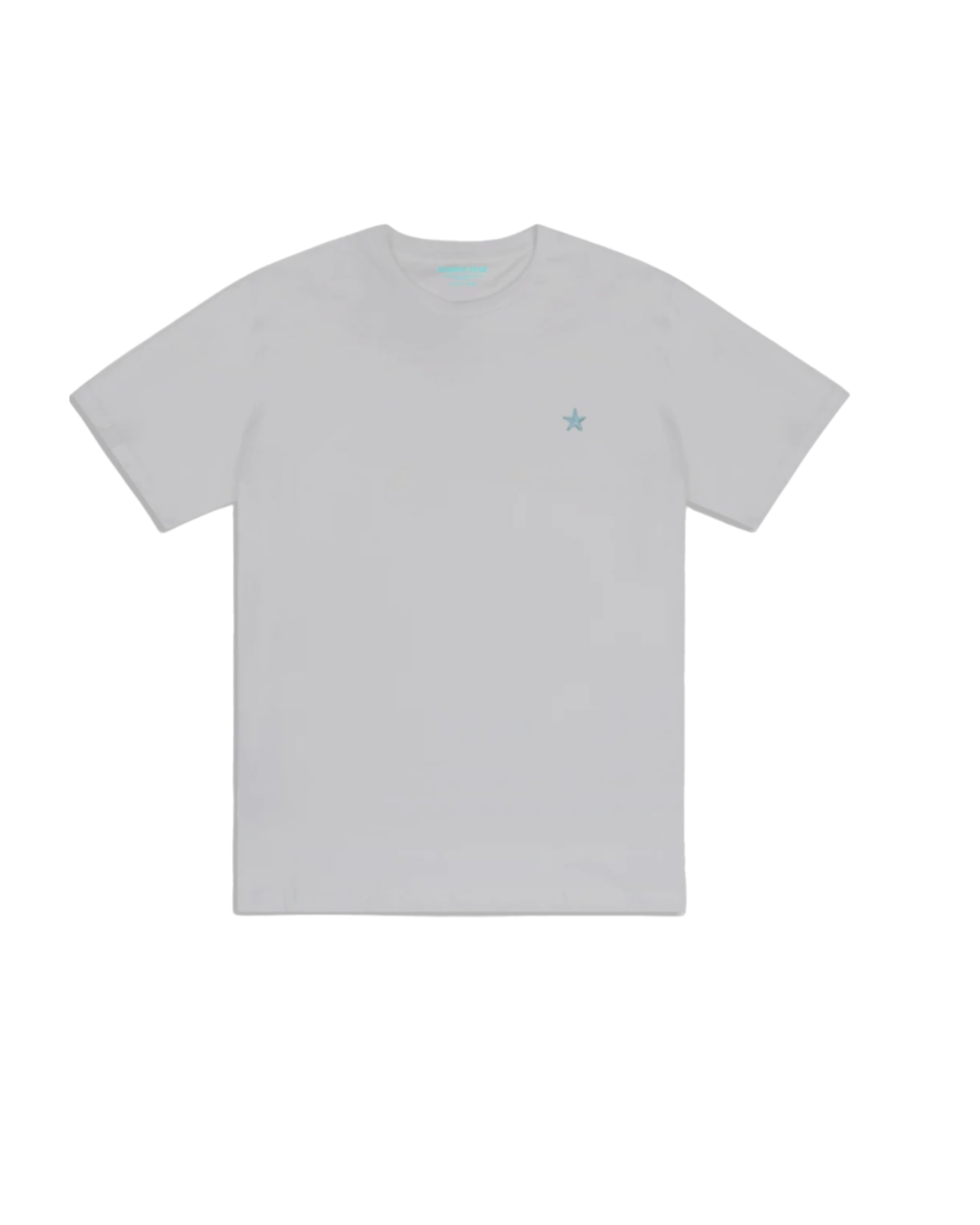 Camiseta Bordada Gris