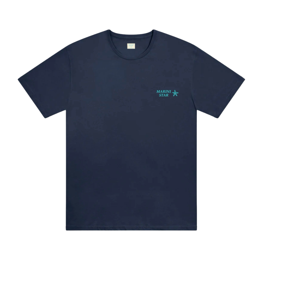 Camiseta Secado Rápido Azul Oscura