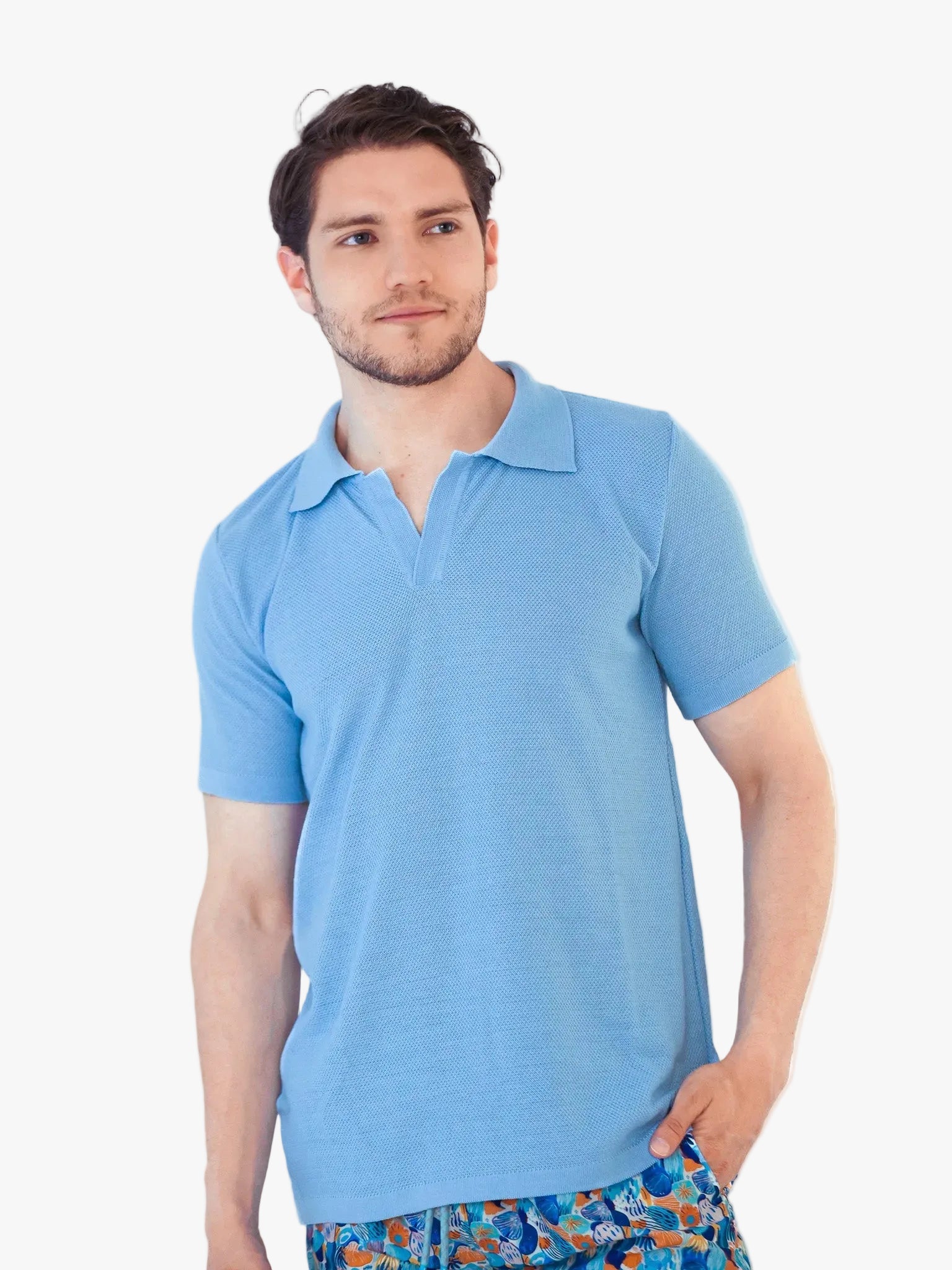 Polo Azul Claro