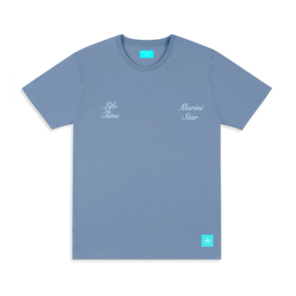 Clock Life Time Baby Blue Shirt