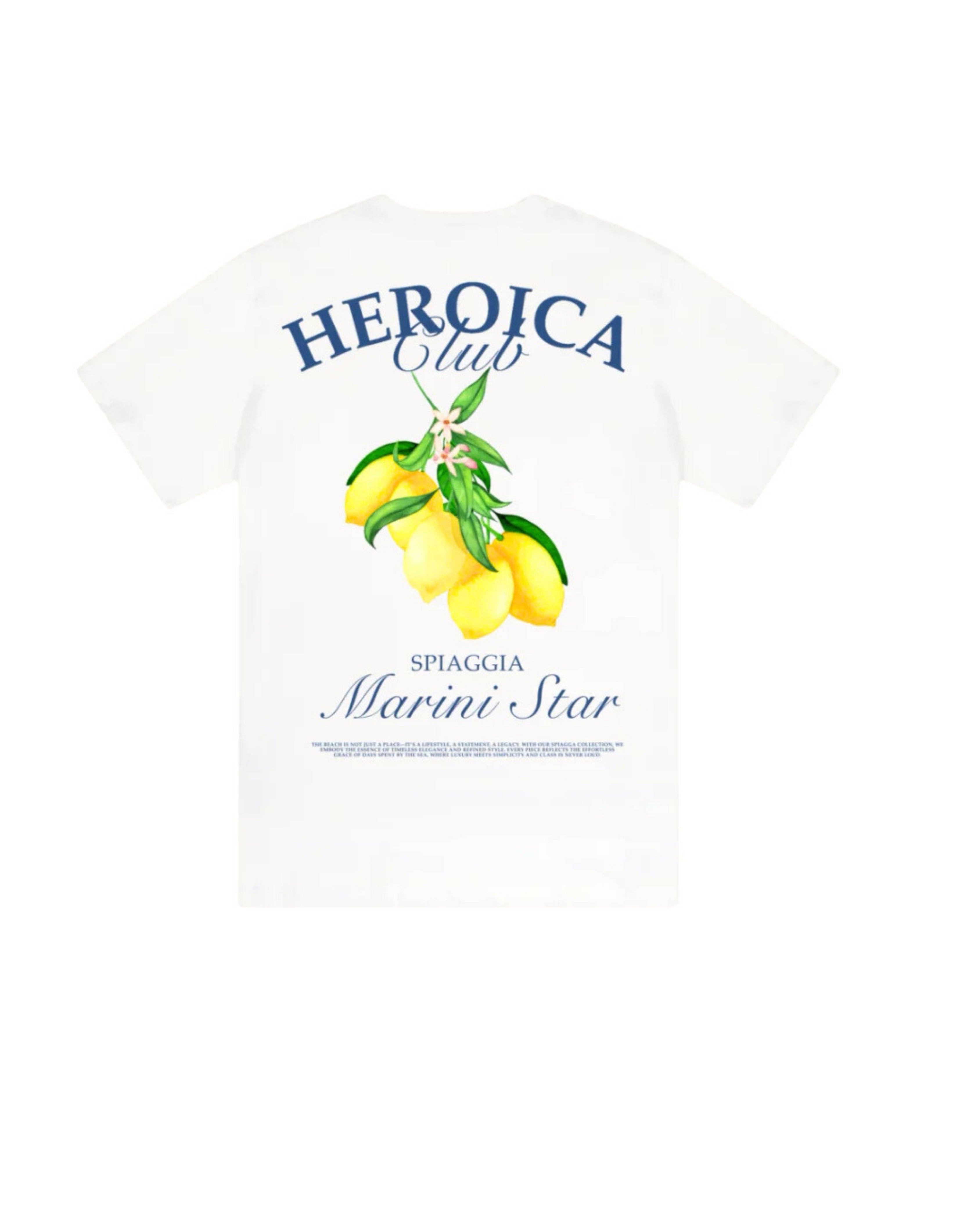 Lemon White Shirt