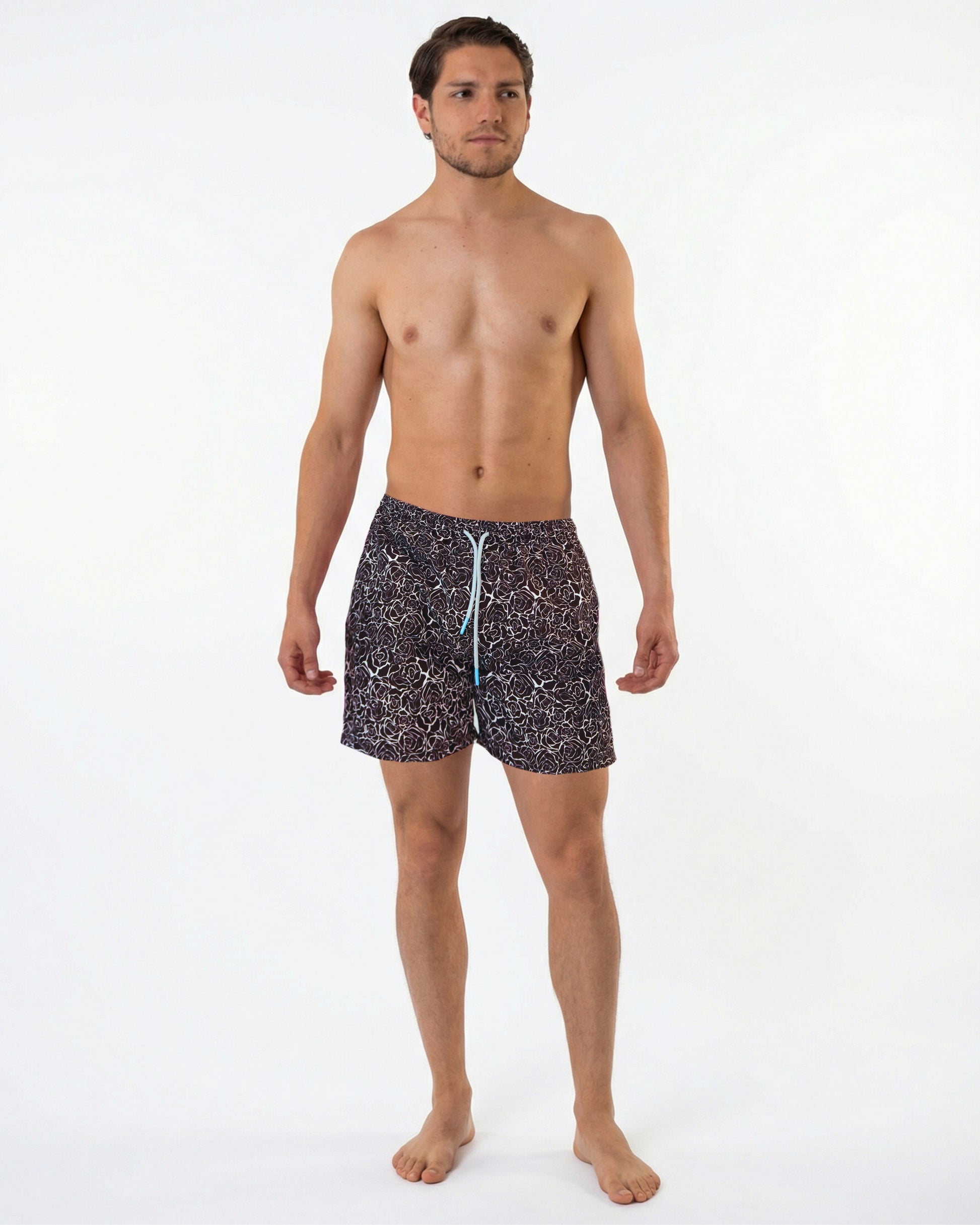Pantaloneta de baño BLACK ROSES