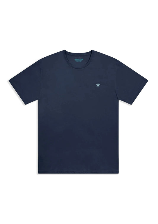 Camiseta Bordada Azul Oscura Niños