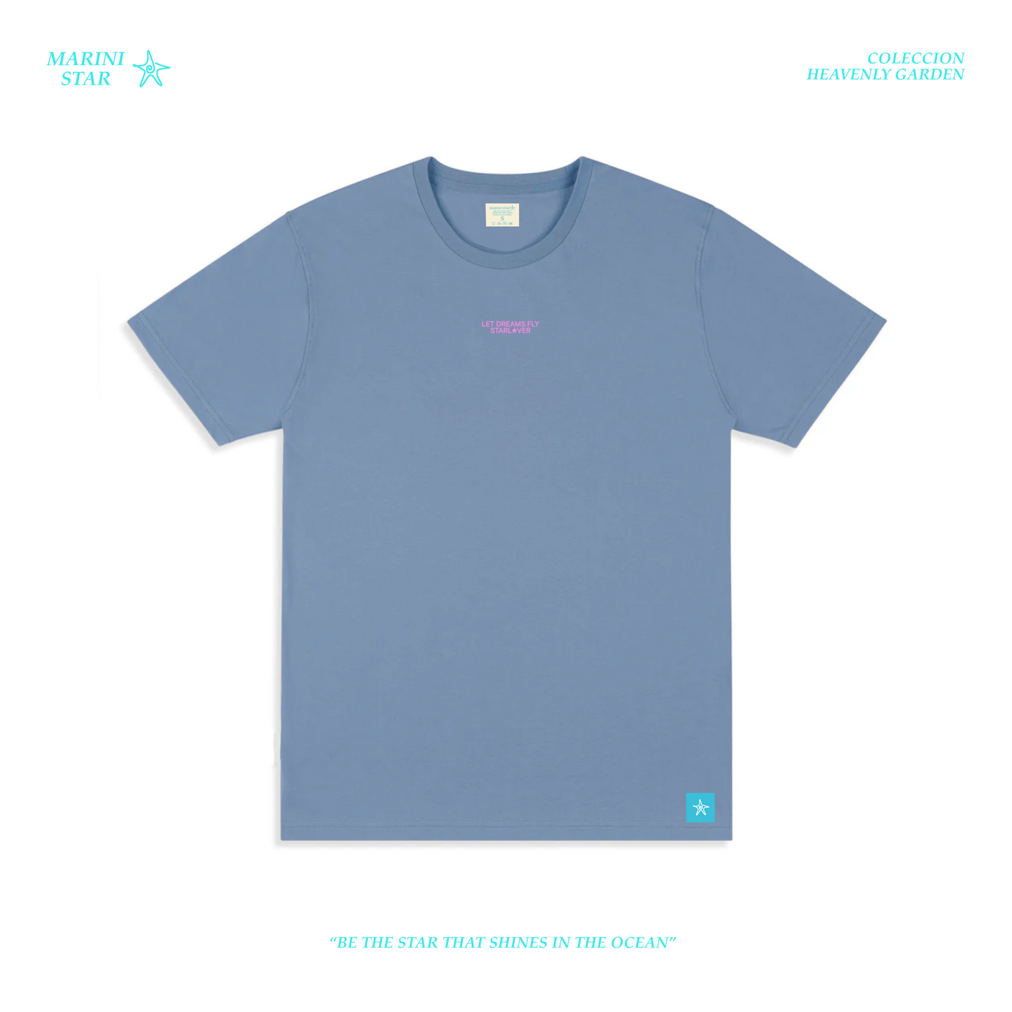 Basic Baby Blue Shirt Star-R