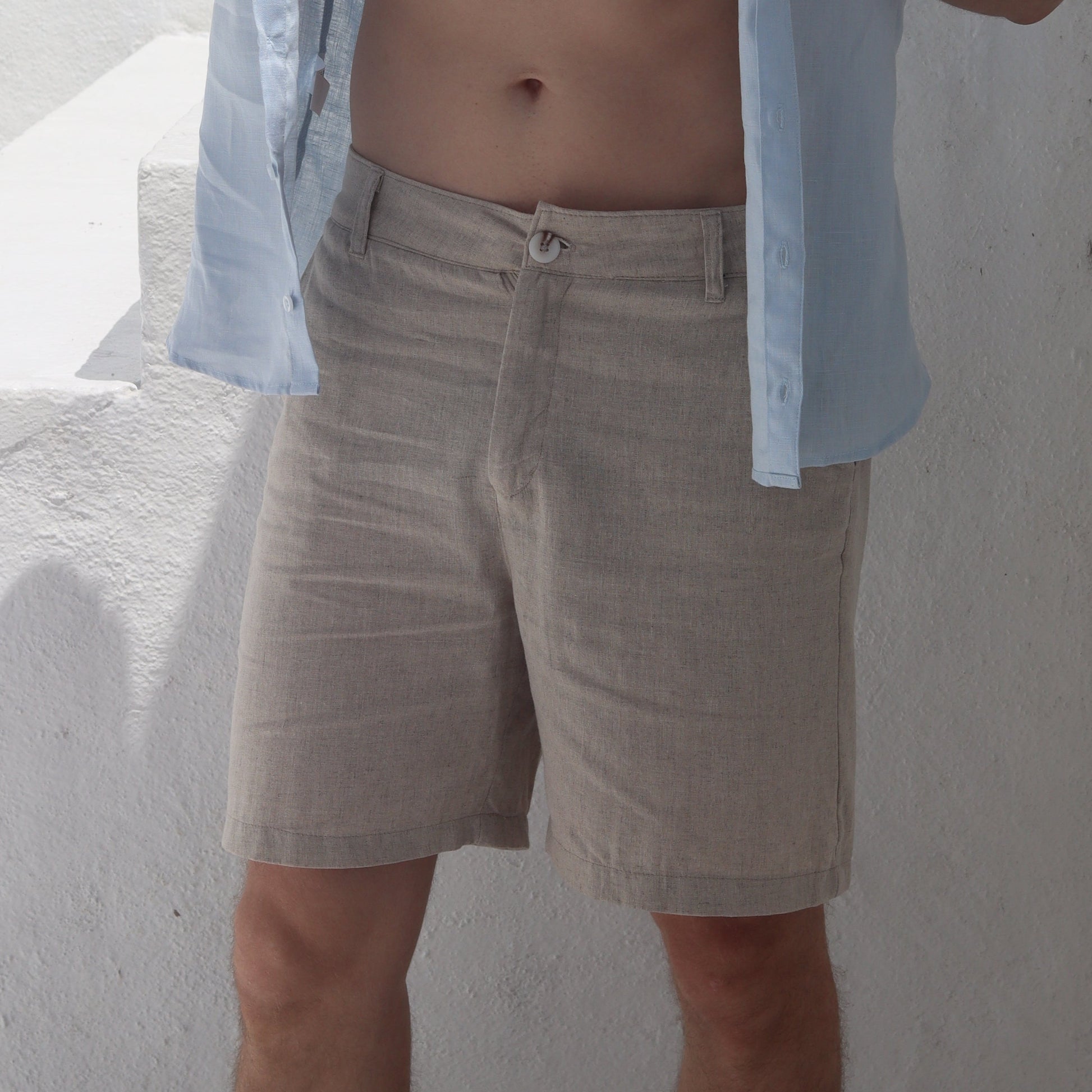 Bermuda Lino Beige