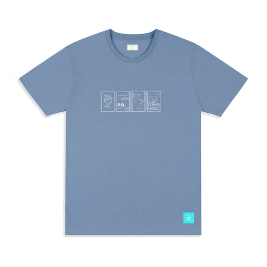 Bordada Italy Baby Blue Shirt