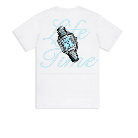 Clock Life Time White Shirt