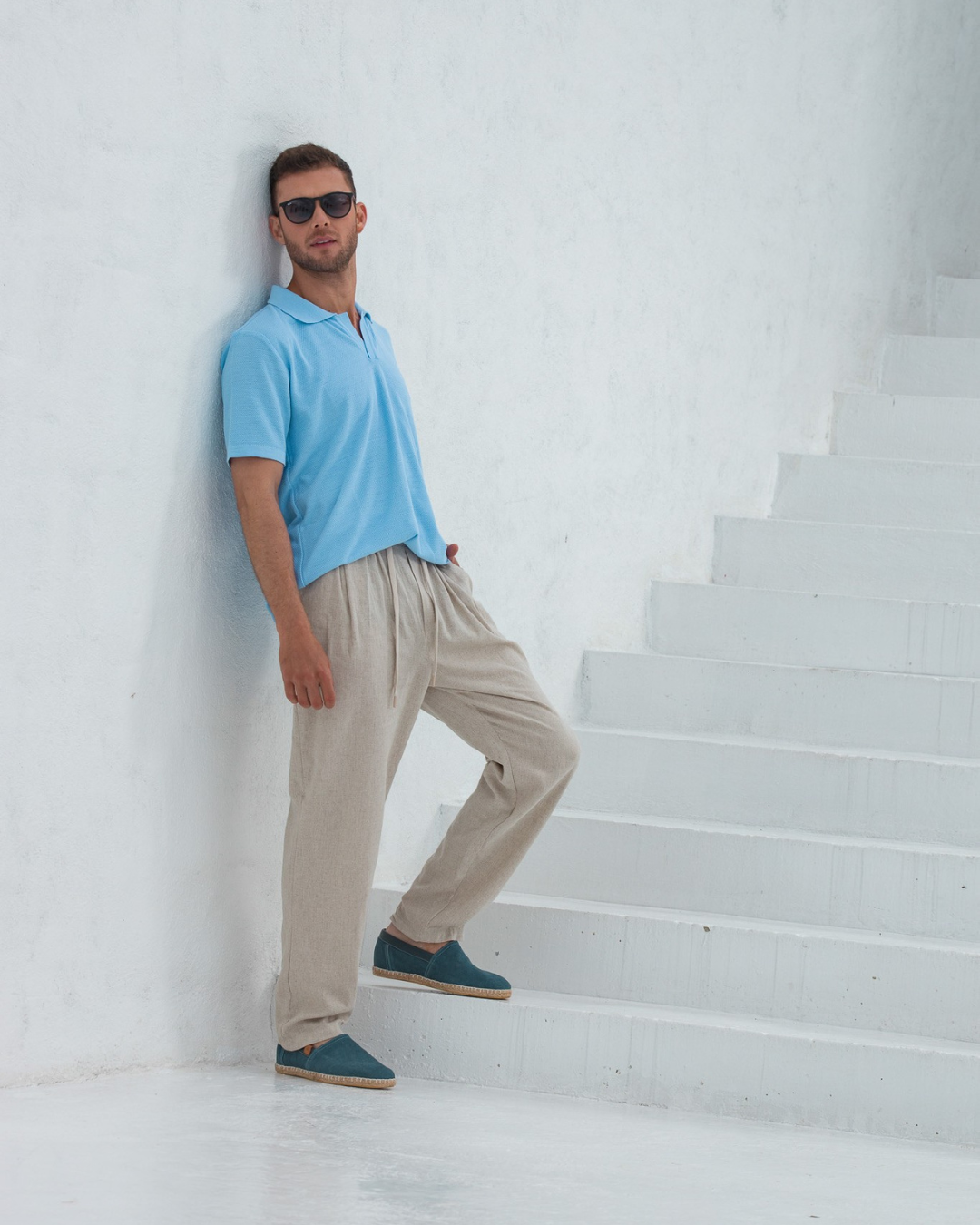 Polo Azul Claro